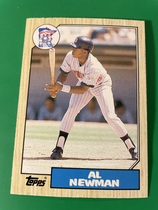 1987 Topps Traded #86T Al Newman