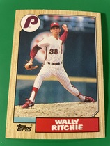 1987 Topps Traded #103T Wally Ritchie