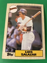 1987 Topps Traded #108T Luis Salazar