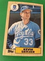 1987 Topps Traded #111T Kevin Seitzer