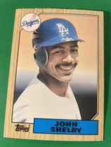 1987 Topps Traded #112T John Shelby