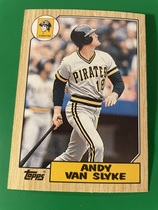1987 Topps Traded #124T Andy Van Slyke