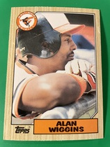 1987 Topps Traded #126T Alan Wiggins