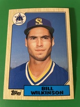 1987 Topps Traded #127T Bill Wilkinson