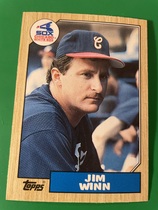 1987 Topps Traded #130T Jim Winn