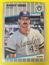 1989 Fleer Update #42 Randy Veres