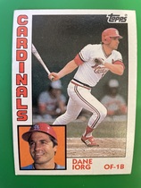 1984 Topps Base Set #416 Dane Iorg