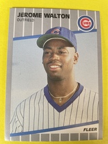 1989 Fleer Update #80 Jerome Walton