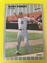 1989 Fleer Update #125 Mark Parent