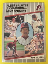 1989 Fleer Update #131 Mike Schmidt