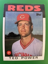 1986 Topps Base Set #108 Ted Power