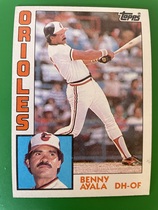 1984 Topps Base Set #443 Benny Ayala