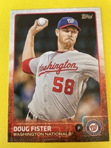 2015 Topps Base Set #109 Doug Fister