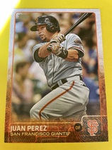 2015 Topps Base Set Series 2 #475 Juan Perez