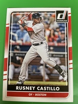 2016 Donruss Base Set #162 Rusney Castillo