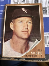 1962 Topps Base Set #116 Herb Score