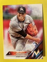 2016 Topps Base Set #118 Jose Fernandez