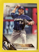 2016 Topps Base Set Series 2 #380 Michael Blazek