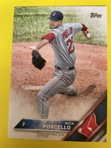 2016 Topps Base Set Series 2 #608 Rick Porcello