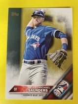 2016 Topps Base Set Series 2 #630 Michael Saunders