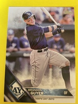 2016 Topps Base Set Series 2 #654 Brandon Guyer