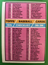 1976 Topps Base Set #392 Checklist