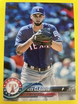 2018 Topps Base Set Series 2 #404 Alex Claudio