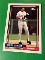 1992 Topps Base Set #127 Carlos Quintana