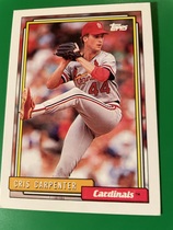 1992 Topps Base Set #147 Cris Carpenter