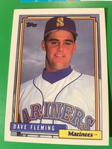 1992 Topps Base Set #192 Dave Fleming