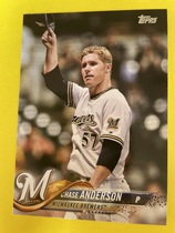 2018 Topps Base Set #54 Chase Anderson