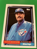 1992 Topps Base Set #699 Cito Gaston