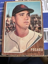 1962 Topps Base Set #168 Leo Posada