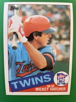 1985 Topps Base Set #18 Mickey Hatcher