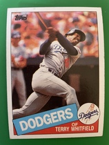 1985 Topps Base Set #31 Terry Whitfield