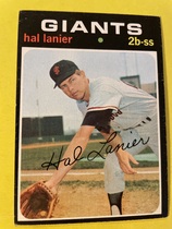1971 Topps Base Set #181 Hal Lanier