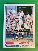 1982 Topps Base Set #783 Greg Harris