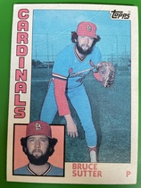 1984 Topps Base Set #730 Bruce Sutter