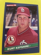 1986 Donruss Base Set #504 Kurt Kepshire