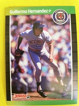 1989 Donruss Base Set #62 Willie Hernandez (Guillermo)