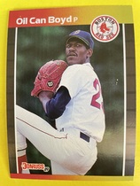 1989 Donruss Base Set #476 Dennis Boyd (Oil Can)