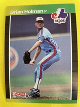 1989 Donruss Base Set #511 Brian Holman