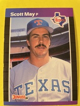 1989 Donruss Base Set #636 Scott May