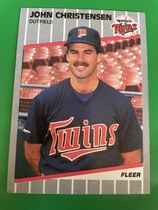 1989 Fleer Base Set #108 John Christensen