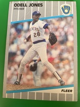1989 Fleer Base Set #189 Odell Jones