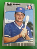 1989 Fleer Base Set #441 Gary Varsho