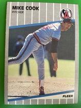 1989 Fleer Base Set #472 Mike Cook