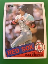 1985 Topps Base Set #89 Jackie Gutierrez