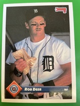 1993 Donruss Base Set #231 Rob Deer
