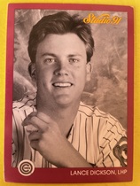 1991 Studio Base Set #154 Lance Dickson